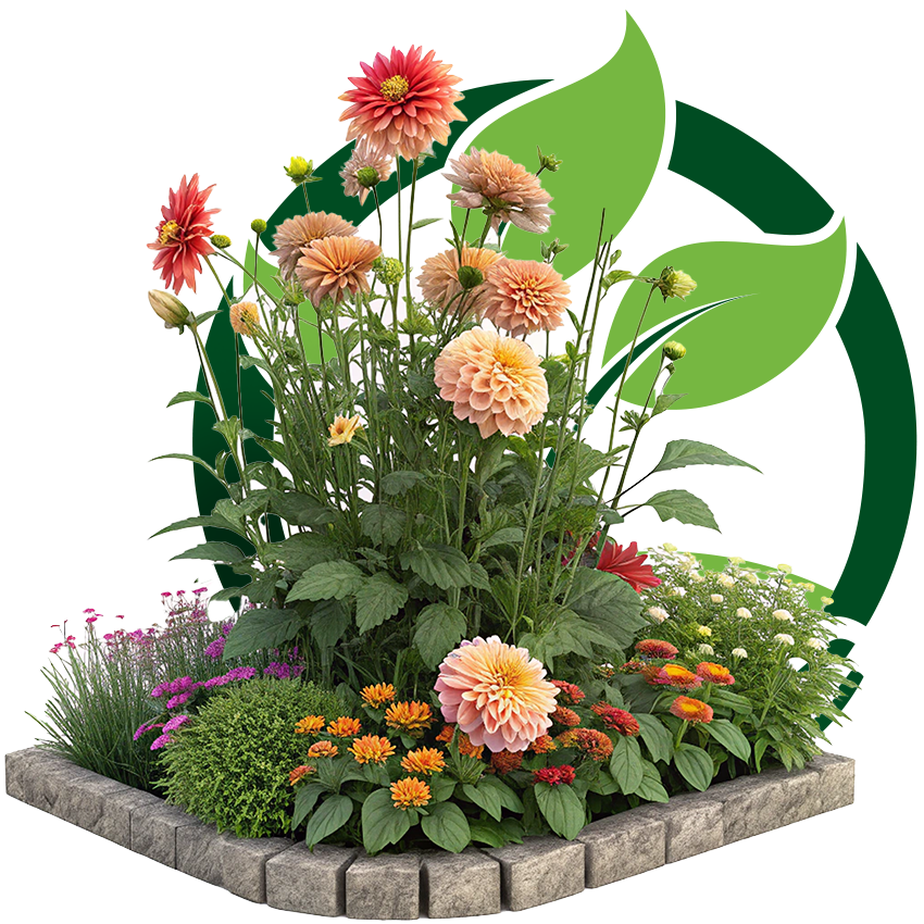 Beetumrandung montieren