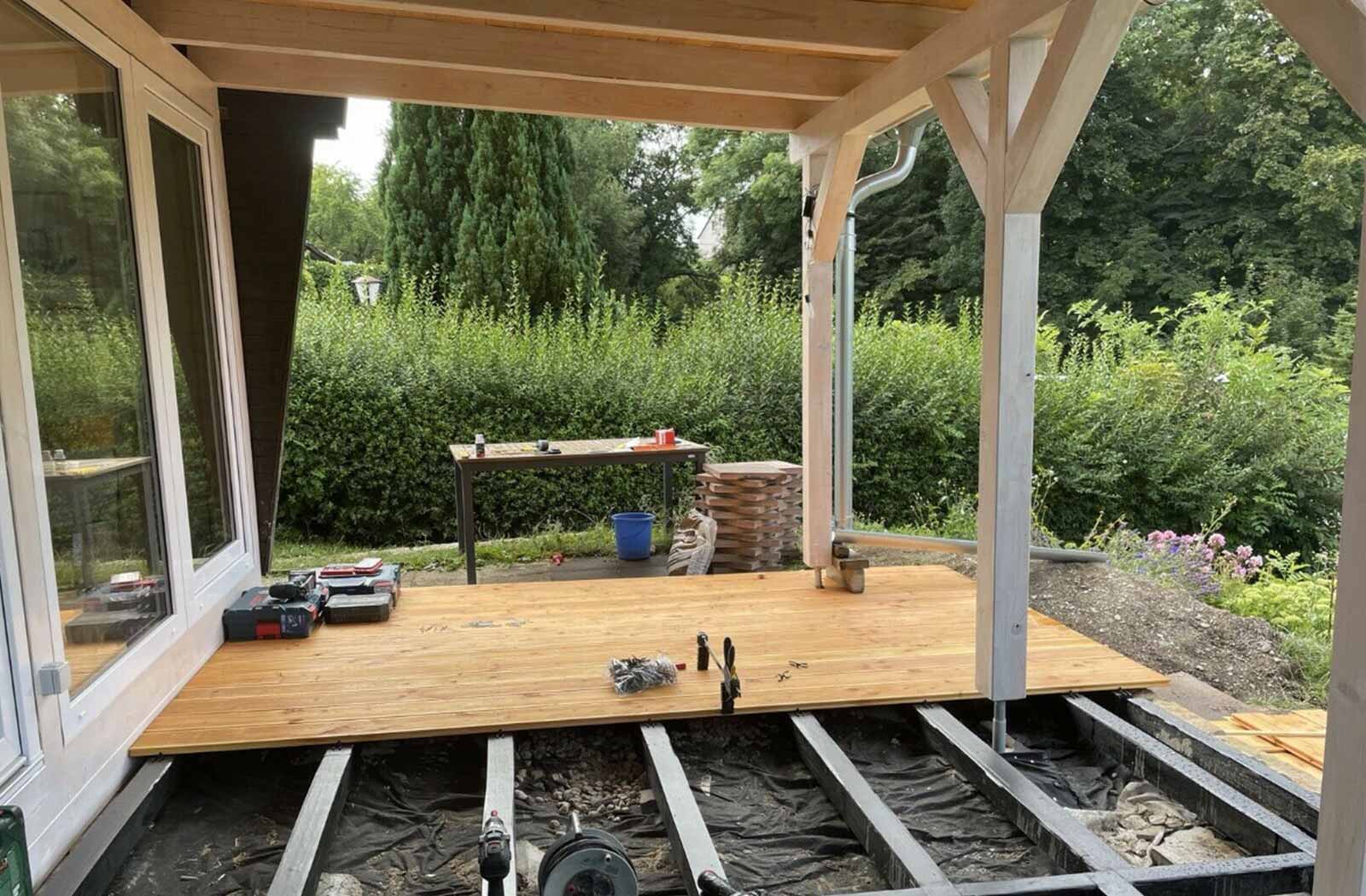 Terrassenbau Terrasse bauen