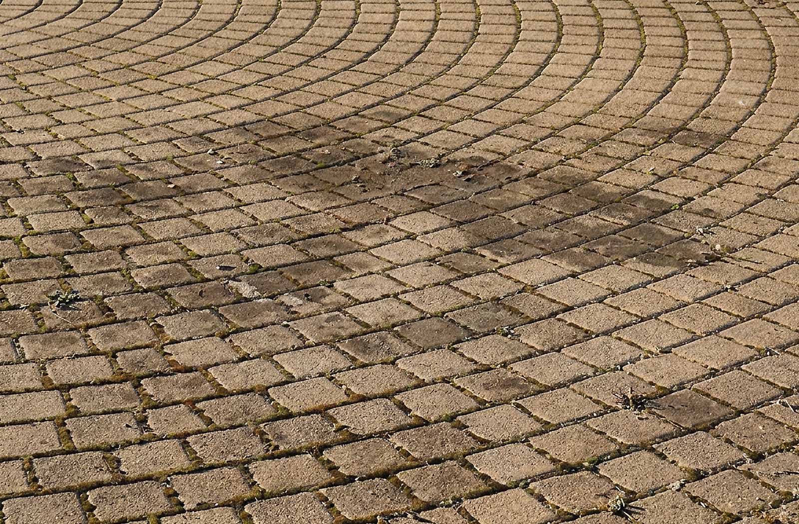 Steinreinigung vorher